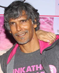 Anusha Dandekar and Milind Soman