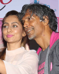 Anusha Dandekar and Milind Soman