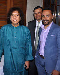 Zakir Hussain and Rahul Bose