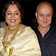 Kirron Kher and Anupam Kher