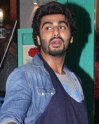 Bollywood actor Arjun Kapoor during a cooking session to promote film Ki and Ka in Mumbai