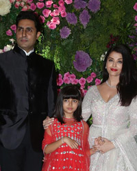 Abhishek, Aradhya and Aishwarya Rai Bachchan