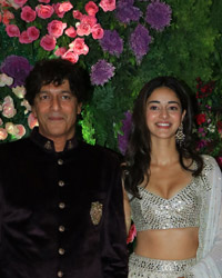 Chunky Pandey, Ananya Panday and Bhavna Pandey