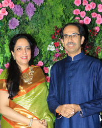 Rashmi and Uddhav Thackeray