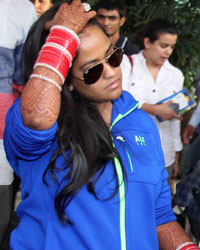 Arpita and Aayush Sharma