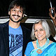 Vivek Oberoi with his mother