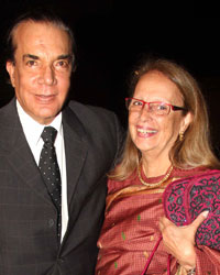 Nari Hira, CMD, Magna Publishing Company with Pheroza Godrej, Founder, Cymroza Art Gallery