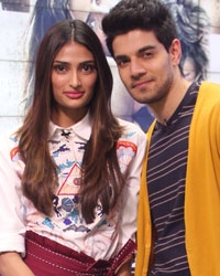 Athiya and Sooraj at Promotion of Hero