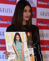 Athiya Shetty Unveils Latest Issue of Grazia