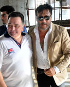 Jackie Shroff and Rishi Kapoor