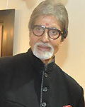 Amitabh Bachchan with Satish Gupta