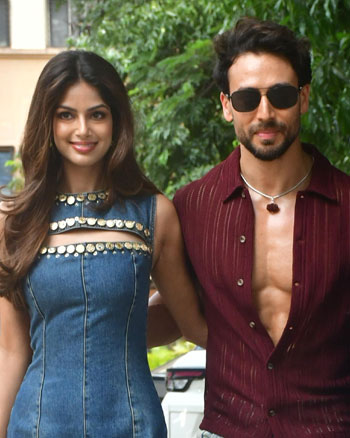 Harnaaz Sandhu and Tiger Shroff