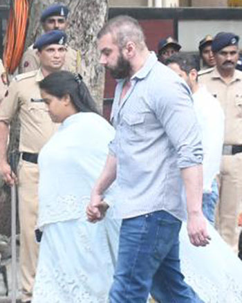 Arpita and Sohail Khan