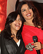 Ekta Kapoor and Priyanka Chopra