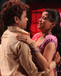 Rajpal Yadav with Bharti Sharma