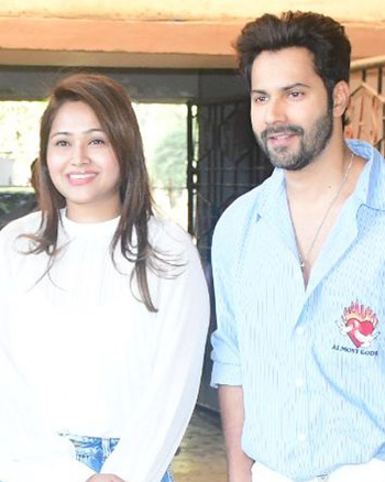 Murad Khetani, Atlee Kumar, Krishna Priya and Varun Dhawan