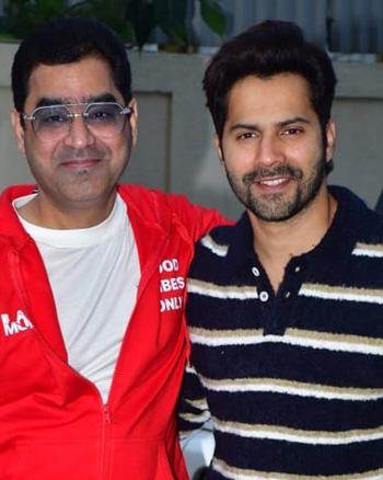 Murad Khetani and Varun Dhawan