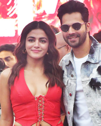 Wamiqa Gabbi and Varun Dhawan