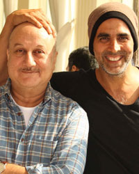 Anupam Kher and Akshay Kumar