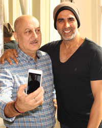 Anupam Kher and Akshay Kumar