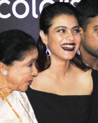 Asha Bhosle and Kajol