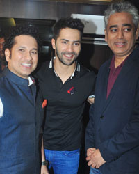 Sachin Tendulkar, Varun Dhawan