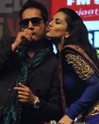 Mika Singh and Sunny Leone