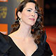 Actress Rebecca Hall arrives at the BAFTA awards in London