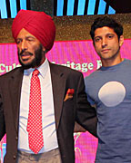 Dharmendra, Raj Babbar, Milkha Singh and Farhan Akhtar