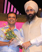 Yogesh Lakhani and Rabbi Shergill