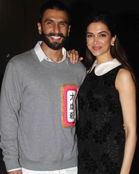 Ranveer Singh and Deepika Padukone