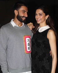 Ranveer Singh and Deepika Padukone