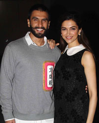 Ranveer Singh and Deepika Padukone