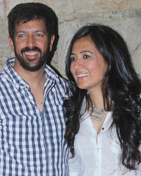 Kabir Khan and Mini Mathur