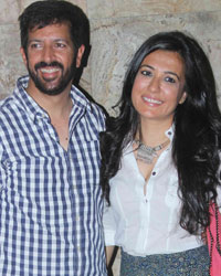 Kabir Khan and Mini Mathur