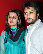 Honey Bhagnani and Dheeraj Deshmukh