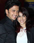 Genelia D Souza and Ritesh Deshmukh