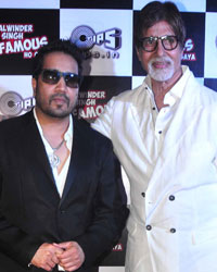 Mika Singh and Amitabh Bachchan