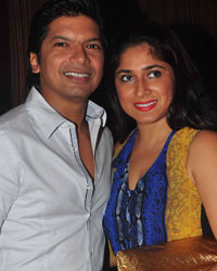 Shaan with his wife Radhilka