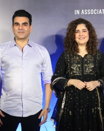 Arbaaz Khan, Meher Vij and Arshad Warsi