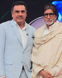 Boman Irani and Amitabh Bachchan