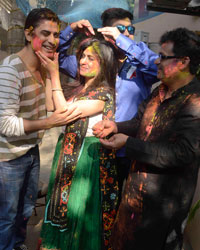 Vikas Bhalla, Shibani Kashyap, Bappa Lahiri and Panchi Jalonvi