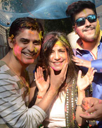 Vikas Bhalla, Shibani Kashyap, Bappa Lahiri and Panchi Jalonvi