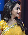 Manish Paul and Madhuri Dixit