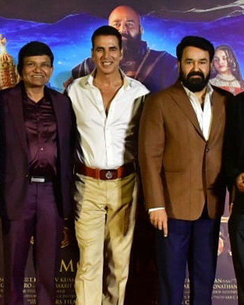 Shaan, Jayantilal Gada, Akshay Kumar, Mohanlal, Santosh Sivan