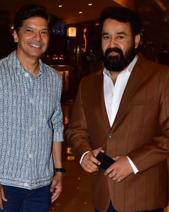 Shaan and Mohanlal