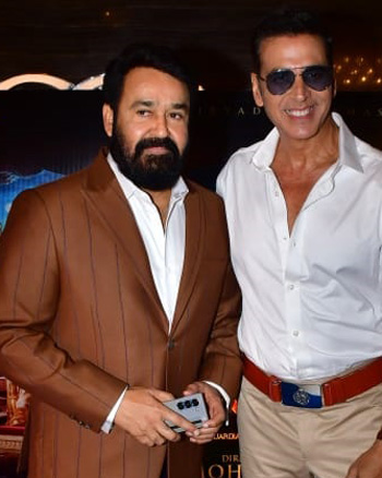 Mohanlal and Akshay Kumar