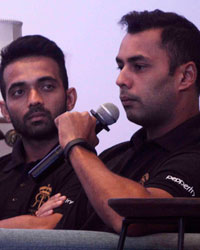 Ajinkya Rahane and Stuart Binny