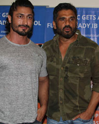 Vidyut Jamwal and Sunil Shetty