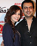 Dia Mirza and Sahil Sangha at Bawraas Concert